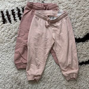 H&M Pink Jogger Pants Set